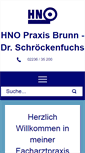 Mobile Screenshot of hno-brunn.info